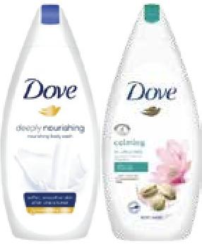 Dove Deeply Nourishing / Calming Pistachio Shower Gel 750ml