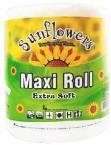 Maxi Roll Extra Soft SUNFLOWERS