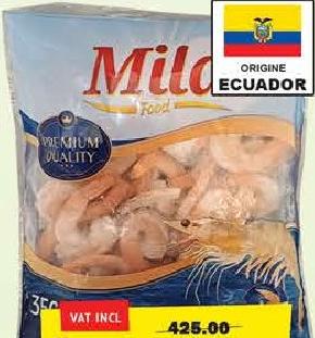 Mila Crevettes avec Bout de Queues Blanches 21/25 350g
