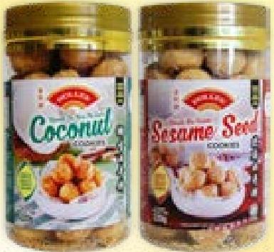 DOLLEE Cookies 220g (Coconut/Sesame Seed)