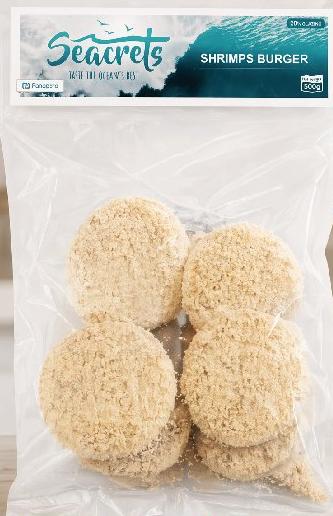Seacrets Shrimps Burger 500G