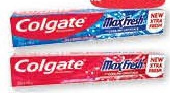 Colgate Dentifrice Max Clean Microbillles, Fresh Charcoal, Spicy, Clean, Cool Mint, White 75 ml