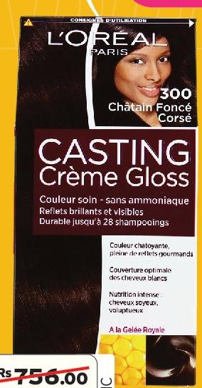 L'Oréal Paris Casting Crème Gloss Hair Color 300 Dark Chestnut