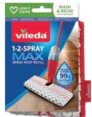Vileda 1-2 Spray Max Mop Refill