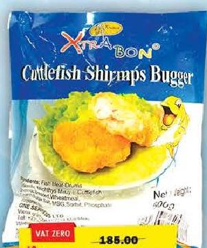 Xtra Bon Cuttle Fish Shrimps Burger 500g