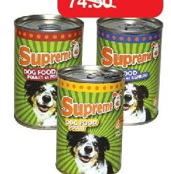 Dog Food Supreme la boite de 420g