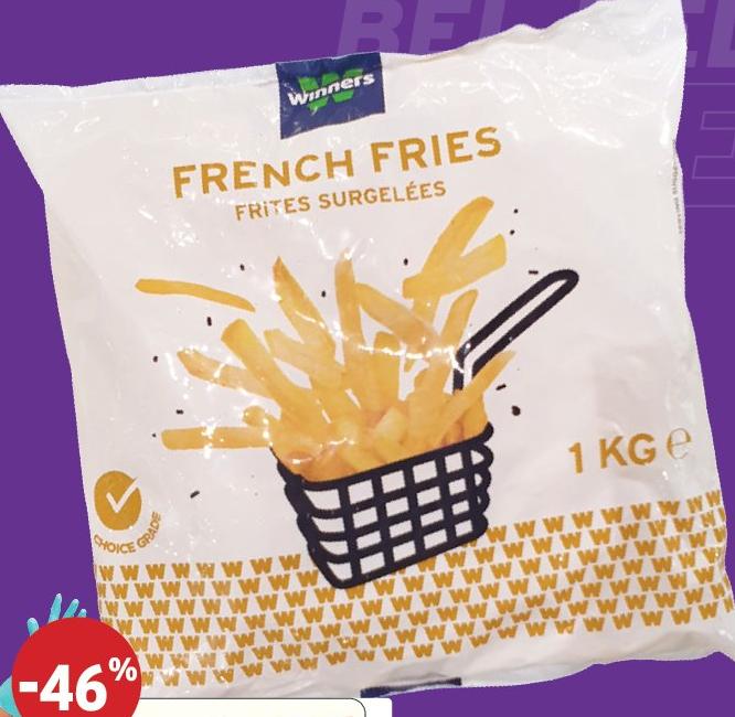 WINNERS FRENCH / ALLUMETTES FRIES 1KG