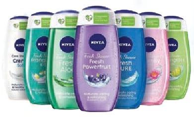 NIVEA Shower Gel 250ml All Refs