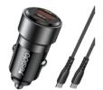 YESIDO Fast USB-C Car Charger