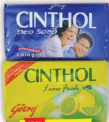 Godrej Cinthol Soap 125g (2 Refs)