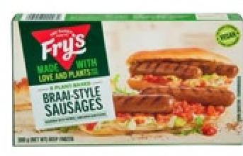 Fry's Veg Sausages 380g Braai/Spicy