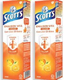 Scott's Emulsion Vita Orange 200ml