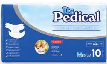 Dr Pedical Adult Diaper Medium x10