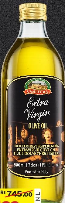 LA CAMPAGNA EXTRA VIRGIN OLIVE OIL 1LT