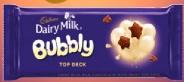 Cadbury Bubbly Top Deck Chocolate Bar 150g