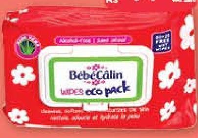 BébéCâlin Eco Pack 100 Wipes