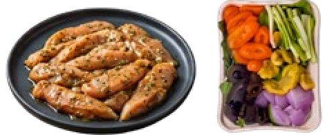 Marinated Chicken Stir Fry Strips With Stri Fry Mix