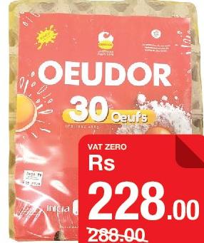 Oeudor 30 Oeufs