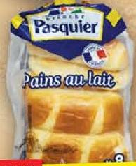 Pasquier Pain au Lait Rolls x8 280g