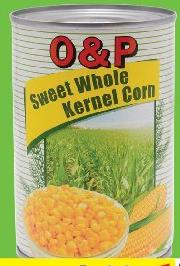 O&P Sweet Corn Kernel 425G