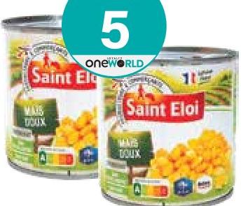 Saint Eloi Maïs Doux sans OGM 300g