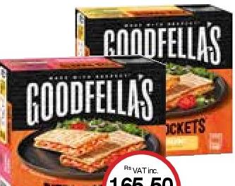 GoodFella's Pizza Pocket Jambon Fromage / 3 Fromages - 250G