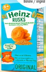 Heinz Rusks Original Banana