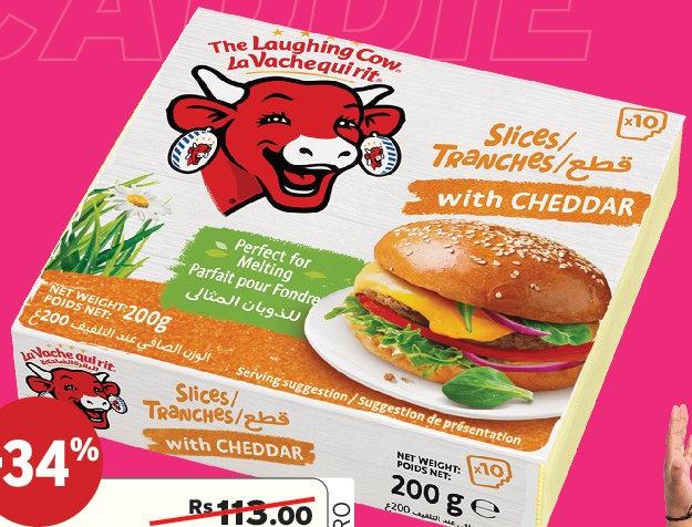 La Vache Qui Rit Cheese Slices 200g