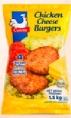 CUISTO Chicken Cheese Burgers, Le sachet x 4 - 1.5 kg