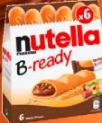 Nutella B-ready T6 Biscuits fourrés noisettes et cacao