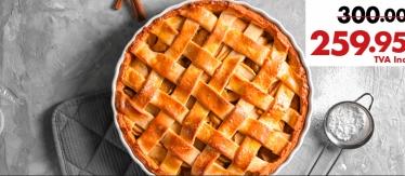Apple Pie 6-8 servings