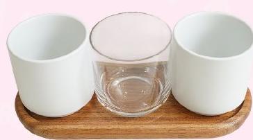 Glass Set 3 PCS