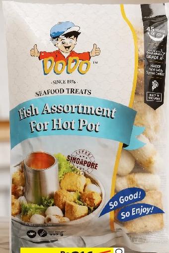 DODO Fish Assorted Hot Pot 500G