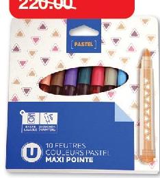 Feutre Couleur Pastel Maxi Pointe x10
