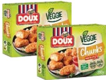 Doux Veggie Chunks Spicy / Breaded Cutlet 200g