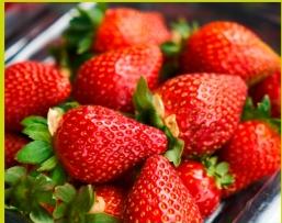 Strawberries tray of 250 g