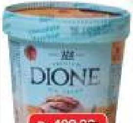 Dione Premium Chocolate Ice Cream With Chocolate Hazelnut Cream & Cocoa Cookies 475ml