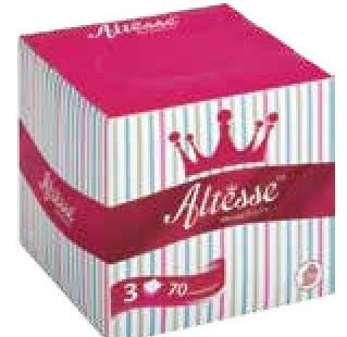 Altesse 3 Ply Facial Tissues 200 Sheets