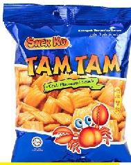Tam Tam Crab Flavoured Snack 80G