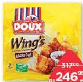 Doux Chicken BBQ Wings, Tenders Breaded Seeds 500 g