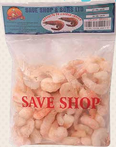 Save Shop Shrimp Peeled Broken 400g
