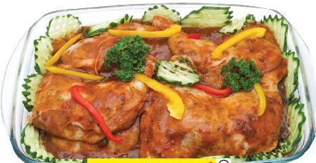 Marinated Chicken Thighs (BBQ, Peri Peri & Lemon & Herbs) 500g