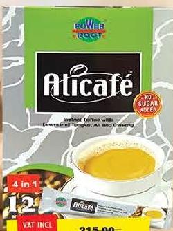 AliCafe Instant Coffee Ginseng 12g x12