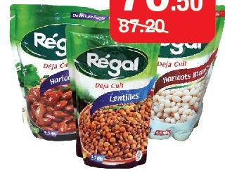 Haricots Rouges / Blancs / Lentilles Family Pack - Régál le sachet de 750g