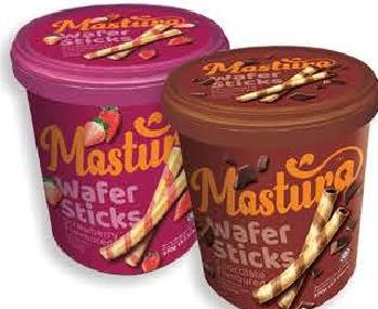 Julie's Mastura Wafer Stick Chocolate/Strawberry 370g