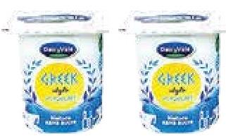 DairyVale Greek Style Yoghurt Nature sans Sucre 125g