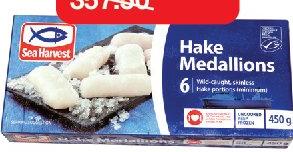Sea Harvest Hake Medallions 450g