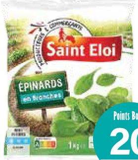 Saint Eloi Spinach in Branches 1kg