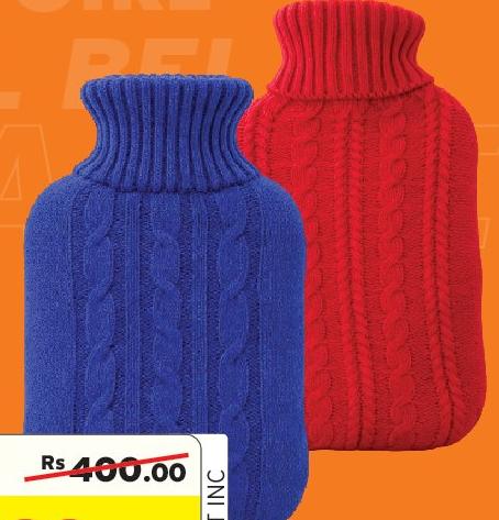 Hot Water Bag Braided Design Set 2 Pcs