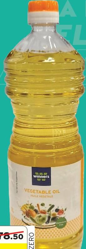 Winners Vegetable Oil 1LT